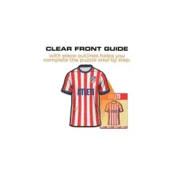 Iconic Puzzle Holz-Puzzle Atletico Madrid Trikot S, 150 Teile
