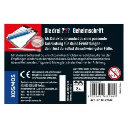 Kosmos Experimentierkasten Die drei ??? Geheimschrift