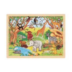 Goki Puzzle Einlegepuzzle Afrika
