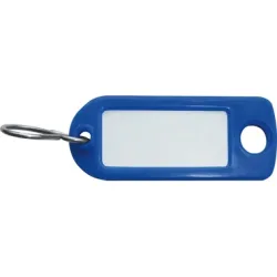 RIEFFEL Schl&uuml;ssel-Anh&auml;nger 8034FS BLAU blau 100 St&uuml;ck