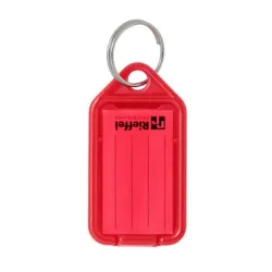 RIEFFEL Schl&uuml;sseletiketten 38x22mm KT 1000 ROT rot 100 St&uuml;ck