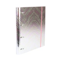 ANCOR Ringbuch Pink Zebra 112771 pink 4 Ring A4, Divid./Refill