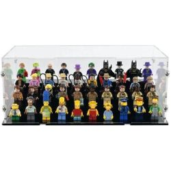 iDisplayit Baukasten Acryl-Display für 40 LEGO-Minifigur