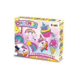 Craze Bastelset Diamondz – Painting Keychain Set Unicorn
