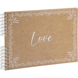 EXACOMPTA Spiralalbum 32x22cm 16234E weiss 50 Seiten