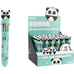 ROOST Multicolorstift Panda XL2370I 10 Farben