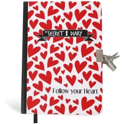 ROOST Tagebuch Follow your heart XL1821B Follow your heart, dotted