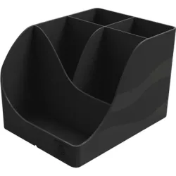 EXACOMPTA Stiftek&ouml;cher Neo Deco 69514D schwarz 5 F&auml;cher