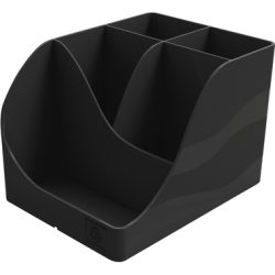 EXACOMPTA Stiftek&ouml;cher Neo Deco 69514D schwarz 5 F&auml;cher