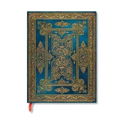 PAPERBLANKS Notizbuch liniert Ultra PB9590-3 Blue Luxe 72 Blatt