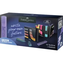 FABER-CASTELL Textmarker TL 46 254603 Deskset 16 St&uuml;ck