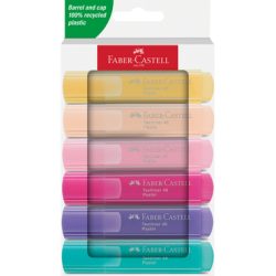 FABER-CASTELL Textmarker TL 46 254656 Pastell 6 St&uuml;ck