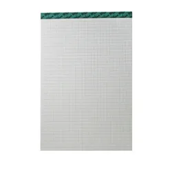 B&Uuml;ROLINE B&uuml;roblock recycling A5 725274 kariert, 70g, 5mm 100 Blatt