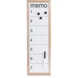 ZELLER Magnettafel Memo 20x60 cm 11576 natur
