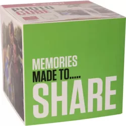 CANON Photo Cube Creative 13x13 gr&uuml;n PP2015x5 Acryl Fotorahmen inkl. 40 Bl.