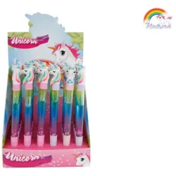 ROOST Kugelschreiber Einhorn 590218 Glitzer