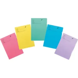 KOLMA Sichtmappe Fashion Schule 59.904.19 A4 assortiert 10 St&uuml;ck