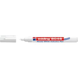 EDDING Permanent Marker 8046 4-8046049 Ready White Industry Pen