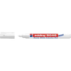 EDDING Permanent Marker 8046 4-8046049 Ready White Industry Pen