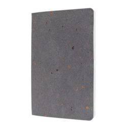 SIGEL Notizbuch Re-Up A5 RU105 dunkelgrau, liniert