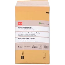 ELCO Papierpolstertasche 140x225mm 74650.92 braun 4 St&uuml;ck