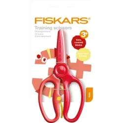 FISKARS Kinderschere 8.6cm 1064067 rot, zur &Uuml;bung