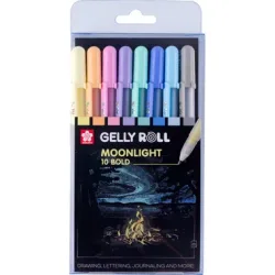 SAKURA Gelly Roll 0.50mm POXPGBMOO8 Moonlight Pastel 10 St&uuml;ck