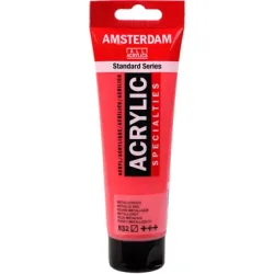 AMSTERDAM Acrylfarbe 120ml 17098322 metallic rot 832