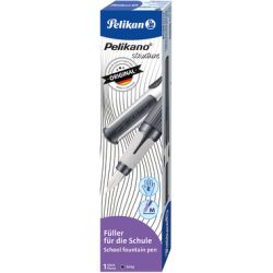 PELIKAN F&uuml;llhalter Structure M 824507 grau, Rechtsh&auml;nder