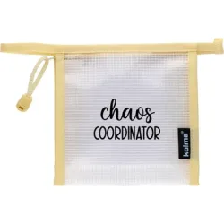 KOLMA Reissverschlusstasche 15x15cm 08.186.15 Mesh Bag,chaos Coordinator