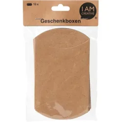 I AM CREATIVE Geschenkboxen 8.5x14cm 4088.075 braun 10 St&uuml;ck