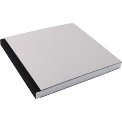 Sigel Notizbuch 21 x 21 cm, Uni, Schwarz