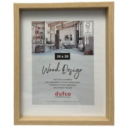 DUFCO Holz-Bilderrahmen 24x30cm 1610.80986 Fuji natur