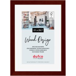 DUFCO Holz-Bilderrahmen 21x29.7cm 1610.80097 Toronto mahagoni