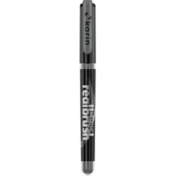 KARIN Real Brush Pen Pro 0.4mm 32Z8580 Metallic, silber
