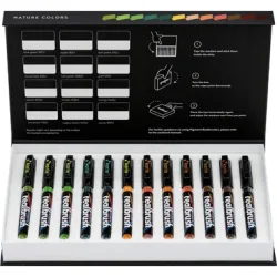 KARIN Real Brush Pen 0.4mm 33C3 Pigment, Natur Farben