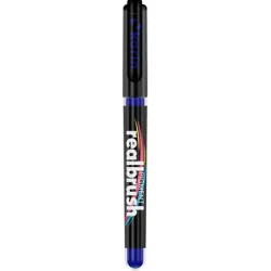 KARIN Real Brush Pen 0.4mm 33Z072 Pgiment, Indigo blau