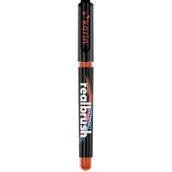 KARIN Real Brush Pen 0.4mm 33Z172 Pigment, orangerot