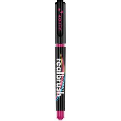 KARIN Real Brush Pen 0.4mm 33Z213 Pigment, magentarot