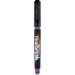 KARIN Real Brush Pen 0.4mm 33Z2587 Pigment, pflaume
