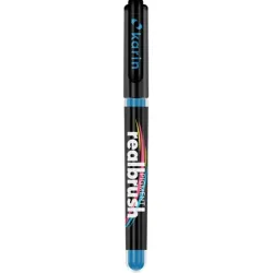 KARIN Real Brush Pen 0.4mm 33Z2925 Pigment, hell azur