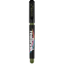 KARIN Real Brush Pen 0.4mm 33Z371 Pigment, olivgrün