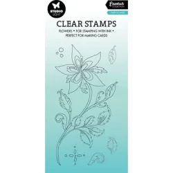 SIZZIX Klarischtstempel Fairy Flower STAMP325 8x14x0.3cm