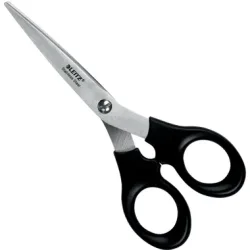 LEITZ Edelstahl Schere 16.5cm 5423-00-95 schwarz