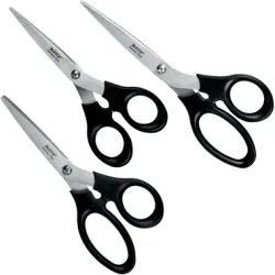 LEITZ Edelstahl Scherenset 3-teilig 5426-00-95 16.5/18.5/20cm