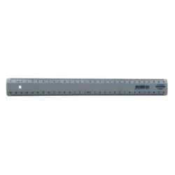 DUX Twist & Swing Lineal 30cm 9040-MO19 silbergrau