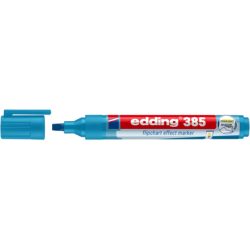 EDDING Flipchart Marker 385 1-5mm 4-385010 Effektmarker, hellblau