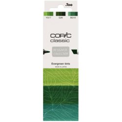 COPIC Marker Classic Designer 200750307 Evergreen tints 3 Stück