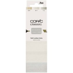 COPIC Marker Classic Designer 200750311 Soft cotton tints 3 Stück