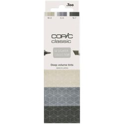COPIC Marker Classic Designer 200750315 Deep volume tints 3 Stück